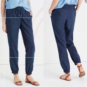 MADEWELL CHAMBRAY JOGGER